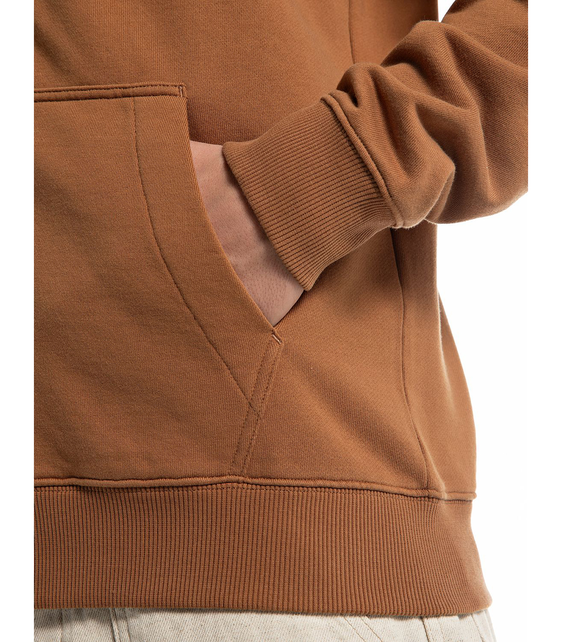 レタリング刺しゅう フルジップスウェットシャツ 詳細画像 ブランデー 5